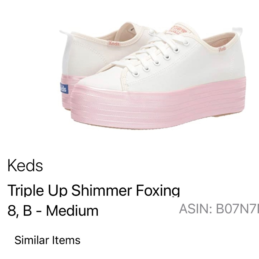 Ked’s tennis shoes, worn once